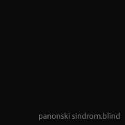 Panonski Sindrom : Blind